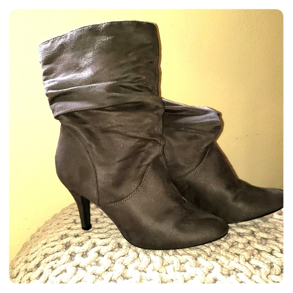 Gray Boots
